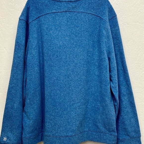 Men's Microfleece Pullover Sweatshirt - All In Motion™ Blue Size L - Picture 4 of 7